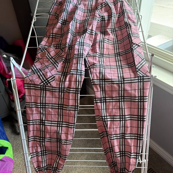 Tartan Baby Pink Cargo Blackmilk - Picture 3 of 3